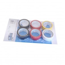 Изолента  6шт., 5 m x 19mm, SATRA  S-PVC5