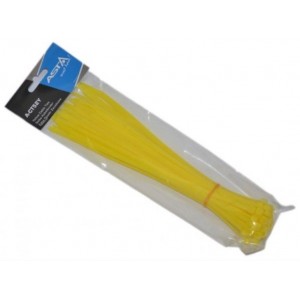 Plastmasas saspraužu (skavu) komplekts 5x300mm 50gab, ASTA A-CT53Y