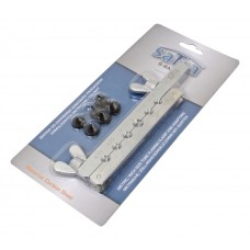 Clamp and adapters for reaming metric/inch pipes SATRA