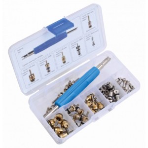 Набор нипелей для кондиционера с ключом, 41 ед., ASTA A-TC515 Кол-во предметов 41 шт 370205