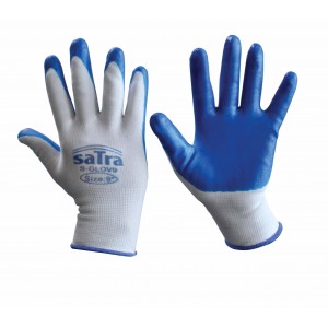 Перчатки с нитриловым покрытием 1 пара, SATRA