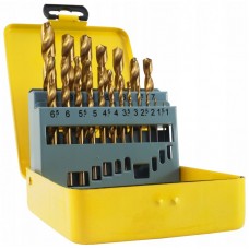 Metal drill bit set 1-10mm 19-piece, VERKE LIGHT DUTY