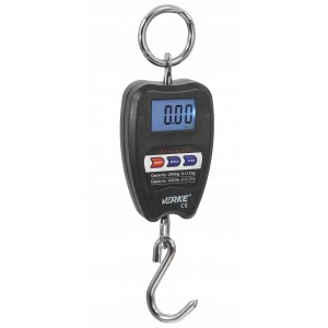 Electronic hook scales up to 200 kg. VERKE