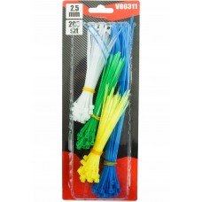 Набор стяжек (хомутов) пластиковых 600ед. VERKE