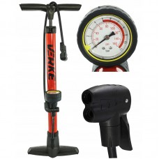 насос ручной с манометром, 615mm, VERKE