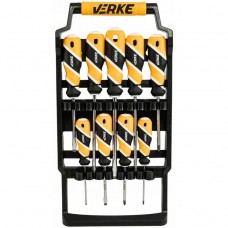 Screwdriver set 9pcs, S2 VERKE PREMIUM LINE