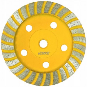 Диск алмазный шлифовальный TURBO М14, 125ММ, 12200 об/мин, VERKE