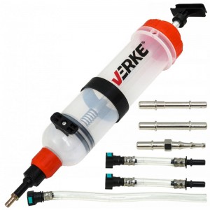 Vacuum pump/syringe for oil, diesel, gasoline 1.5 l.VERKE
