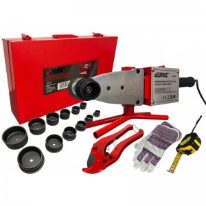 Plastic pipe welding machine RUR 20-63mm 1500W VERKE