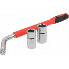 teleskopiskā cilindra uzgriežņu atslēga 17, 19, 21, 23 mm VERKE