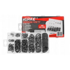 Cits E tipa bremzējošo gredzenu komplekts 300gab VERKE V06721