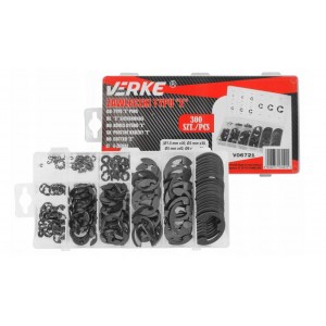 300pcs VERKE V06721 OTHER STOPPING RINGS, type E