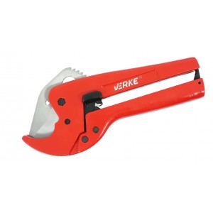 Professional scissors designed for cutting plastic pipes up to 42 mm in diameter. RUR, PCV, 36MM DEGET, V07508