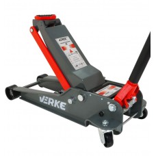 Домкрат подкатной двухцилиндровый гидравлический 3,5 т 95-550мм , VERKE, V80114