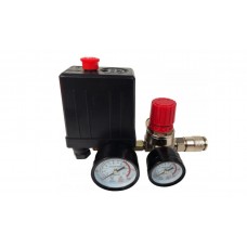 Kompresora spiediena slēdzis, Spiediena mērītāji 230V TYP A VERKE V81202