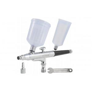 AEROGRAF AB-130 nozzle diameter - 0,3 mm,e,maximum air flow rate - 15-40 l/m,working pressure - 1-3,5 bar AB-131 VERKE V81286