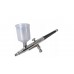 AEROGRAF AB-130 nozzle diameter - 0,3 mm,e,maximum air flow rate - 15-40 l/m,working pressure - 1-3,5 bar AB-131 VERKE V81286
