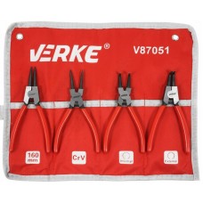 Gredzenu fiksatoru komplekts 160mm 4p.VERKE V87051