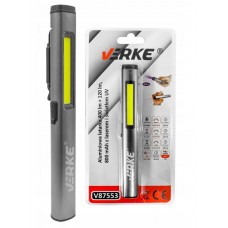 Lukturis 400lm + 120lm, 800 mAh, UV VERKE V87553