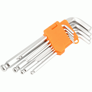 L-type ball end hex wrench set Number of items 10 (AvtoDelo) 39152