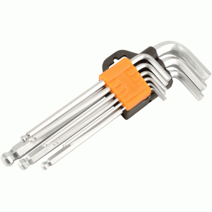 L-type ball end hex wrench set