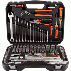 Professional tool set 123 pcs 1/4