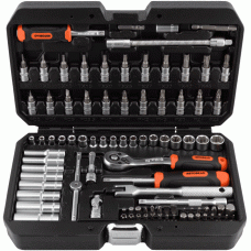 Professional tool set 91 pcs 1/4