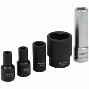 High-pressure Bosch injector pump socket set