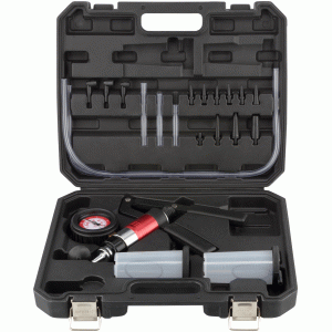 Vacuum and leak test kit