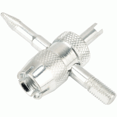 Tire tube valve repair tool