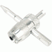 Tire tube valve repair tool