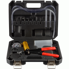 Vacuum pressure tester with adapters set