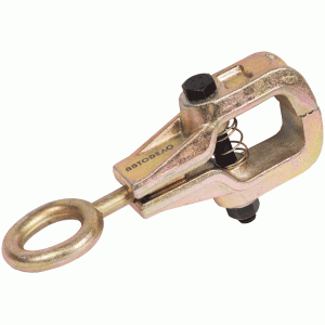 Car body repair pull clamp with one function