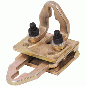Car body repair wide pull clamp with two functions