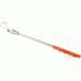 Telescopic inspection mirror movable with LED lighting