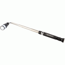 Magnetic pick up tool universal with LED lighting