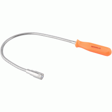Magnetic pick up tool flexible with LED lighting