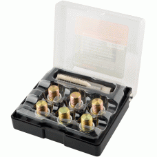 Oil drain opening threads restoration set