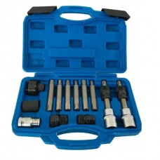Tools for repairing alternator 13 pcs., SILVER, S10460