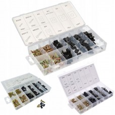 Шайбы и винты (крепления) , кузовные , набор 170 шт. SILVER S10534