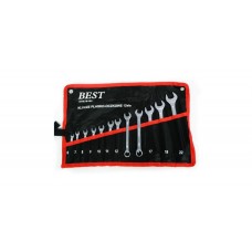Kombinēto atslēgu komplekts 12gab ( 6-22mm, SUDRABAIS B-1201