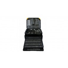 Set of drill bits and bits 300pcs, SILVER, S10414