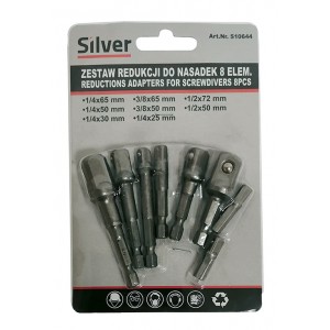 Holders, adapters, SILVER