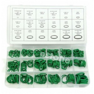 Резиновые уплотнительные прокладки 270шт, SILVER S10541