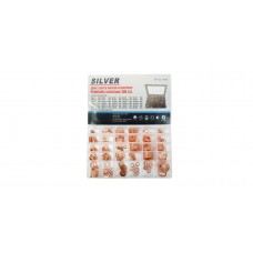 Набор медных уплотнителей (шайб) /150шт. SILVER, S10543