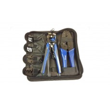 Komplekts. Savienotāju knaibles + 5 knaibles + knaibles vadu noņemšanai, SUDRABA, S11073