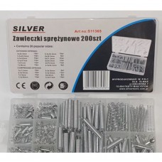 Набор пружин 200 шт., SILVER, S11365