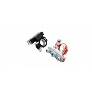battery terminal set with clamp 2pcs M6 M8,SILVER S11892