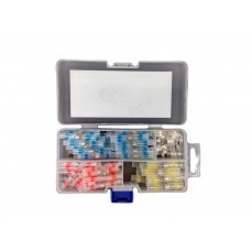 Термоусадочные трубки с оловом, 100шт , SILVER