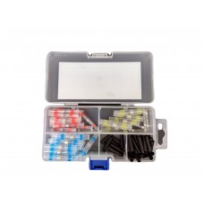 Термоусадочная трубка с оловом, 100шт, SILVER